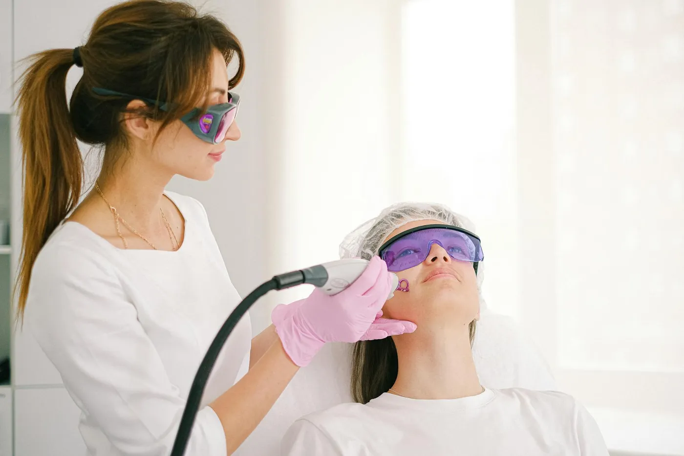 Tratamiento facial con aparatología láser en Bombonela Xalapa