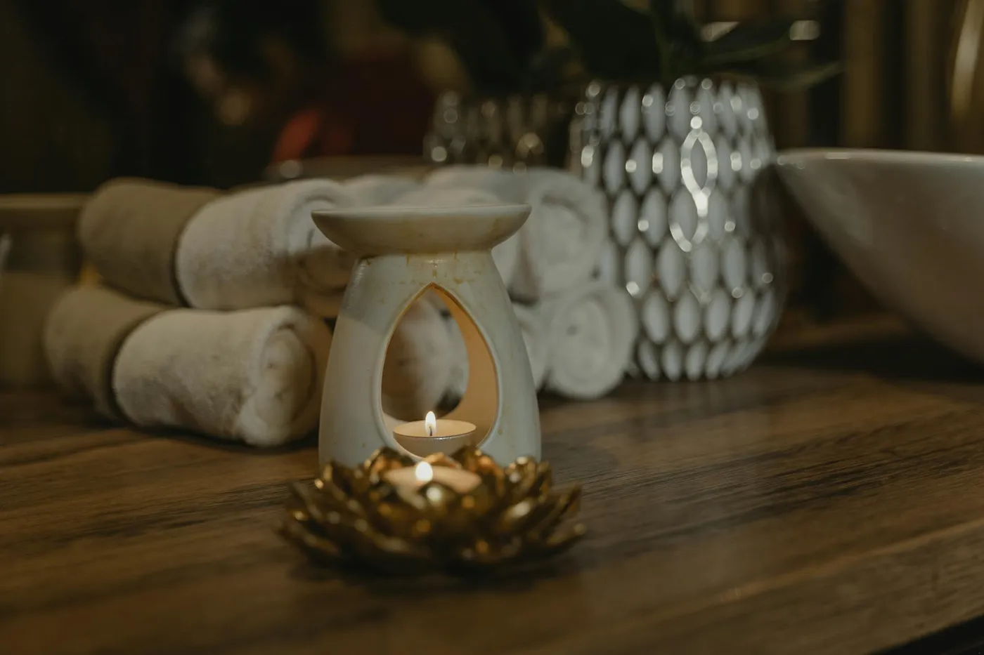 Ambiente relajante y cálido del spa Bombonela Xalapa